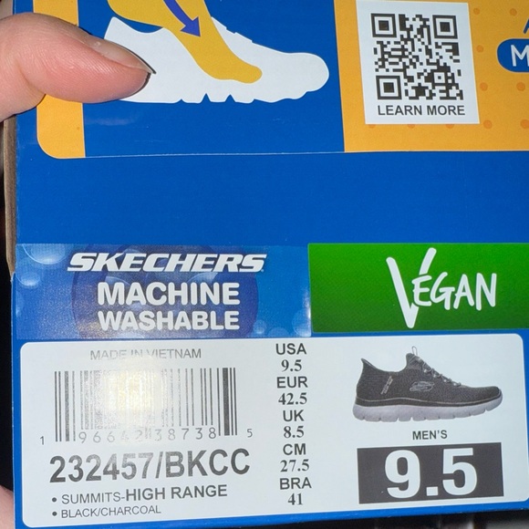 Skechers Men's Black Sneakers - Picture 3 of 3